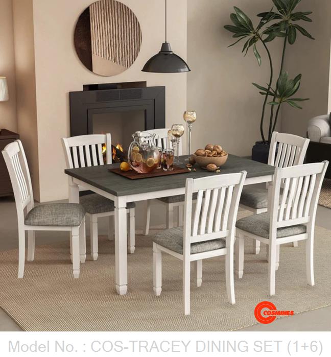 COS-TRACEY DINING SET (1+6)